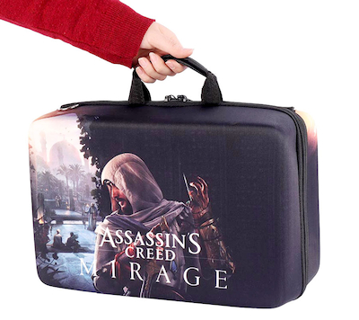 کیف حمل کنسول PS4 طرح قاتلین assassins creed