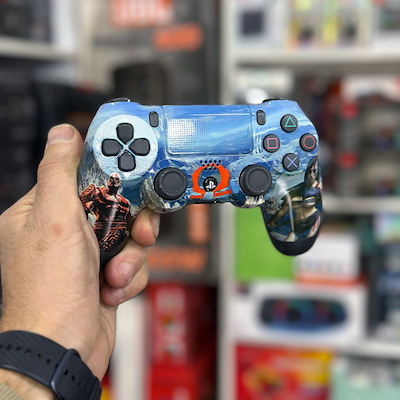 دسته بی سیم پلی استیشن 4 هایکپی - طرح God Of War خدای جنگ