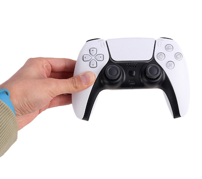 دسته بی سیم PS4 طرح پلی استیشن 5 مدل T29 رنگ سفید