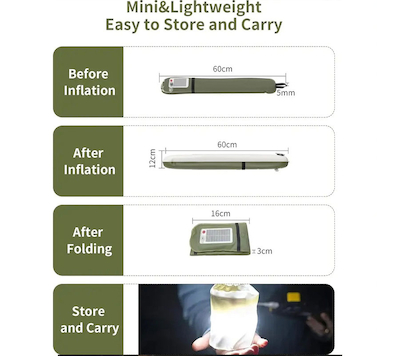 چراغ بادی ZTARX LIGHT TUBE
