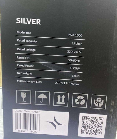 چای ساز لوییسنت مدل LWK1000
