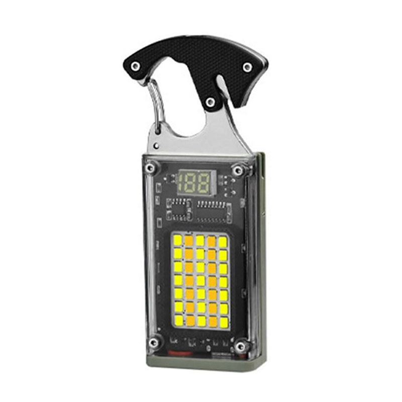 چراغ قوه همه کاره شارژی فندک دار D64