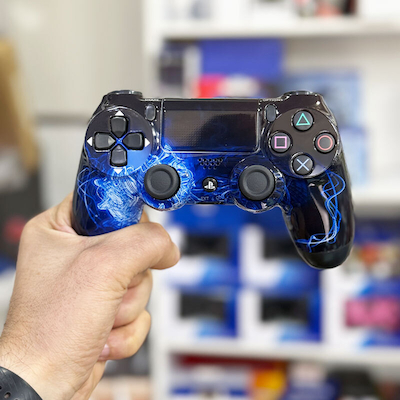 دسته بازی پلی استیشن 4 طرح Blue Mist PS4 هایکپی