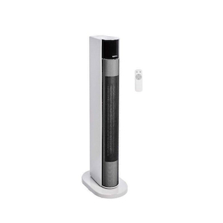 عکس بخاری برقی سرامیکی ایستاده Amazon Basics مدل Tower Heater – گرمایش قدرتمند و بهینه با توان 2200 وات