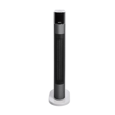 بخاری برقی سرامیکی ایستاده Amazon Basics مدل Tower Heater – گرمایش قدرتمند و بهینه با توان 2200 وات